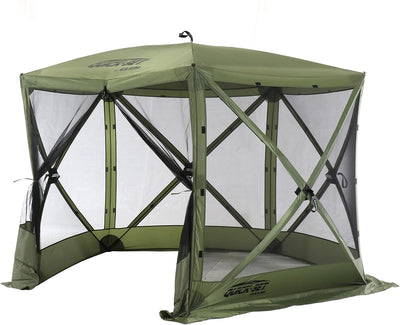 Tienda campaña toldo 9x9pulg verde para acampar