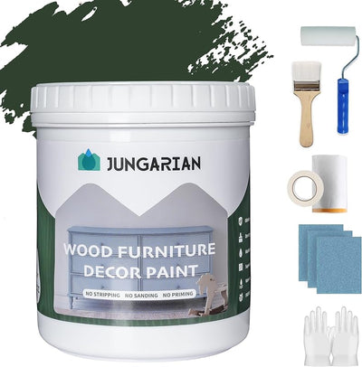 Kit pintura muebles 32oz con herramientas acabado mate
