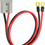 Cable enchufe Anderson 50 A con anillo cobre 10 AWG 19.7"