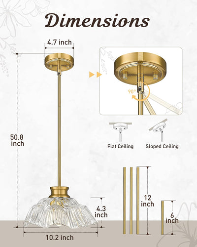 2 Pack Lámparas Colgantes Modernas 5HJX112MIL