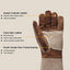 Guantes soldadura varilla cuero para jardinería patio cocina