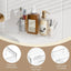 Organiz. pared transparente baño oficina 9.4x3.9"