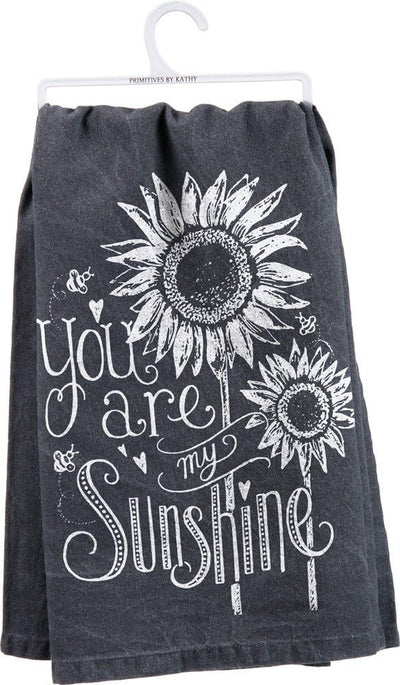 Toalla cocina tiza 28x28pulg you are my sunshine
