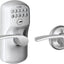 Entrada teclado Schlage FE575 PLY 626 FLA cromo cepillado