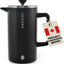 Cafetera prensa francesa acero inox 34oz negro