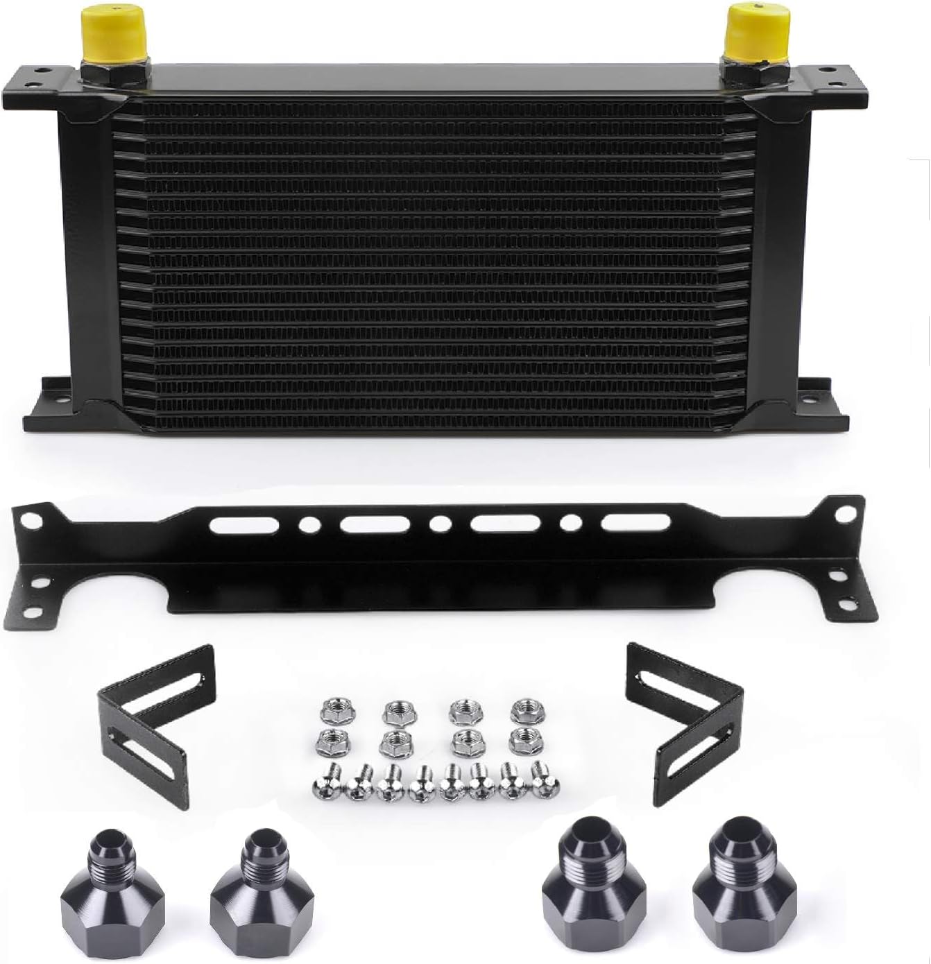 Enfriador aceite placas apiladas universal motor 19 filas