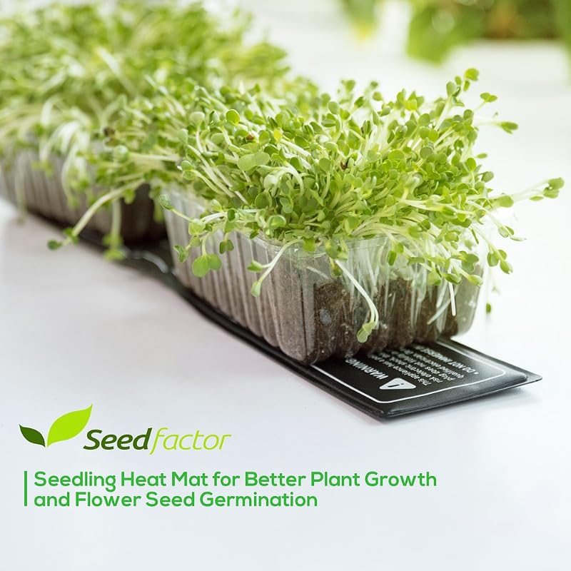 Tapete térmico germinación resistente agua duradero
