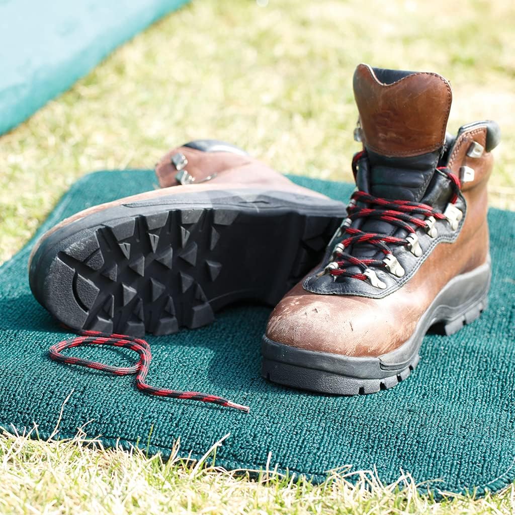 Tapete campamento negro 28x18pulg