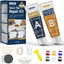 Kit reparación azulejos bañera 6 colores 5.6oz cerámica porcelana