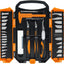 Set 34 Cuchillos Exacto Deluxe con 25 Cuchillas y Agujas