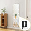 Kit 12 clips soporte espejo metal ganchos s para pared