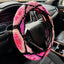 Funda volante arcoíris para mujer accesorio auto