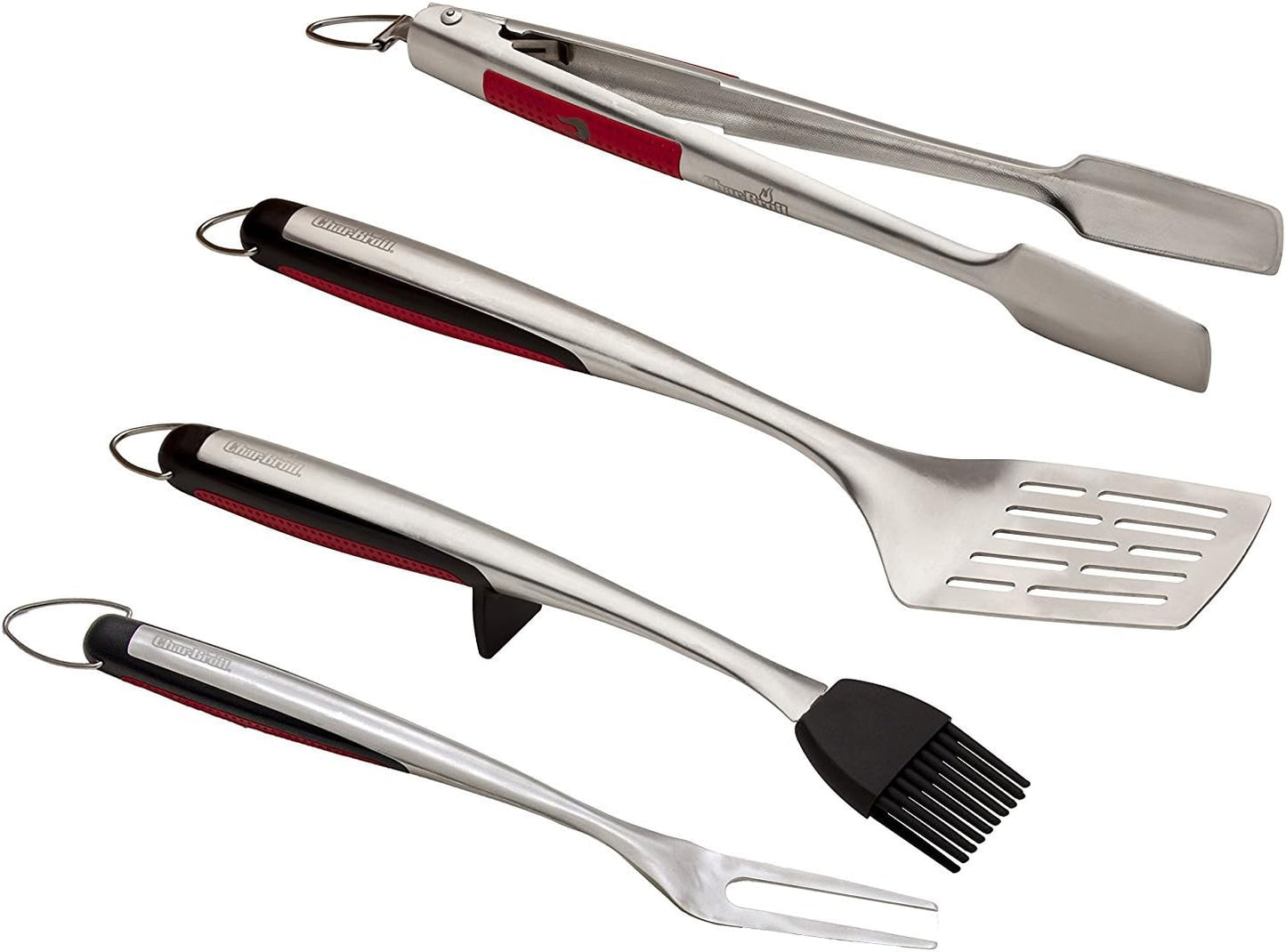 Set 4 Pzas Herramientas Agarre Cómodo Char-Broil
