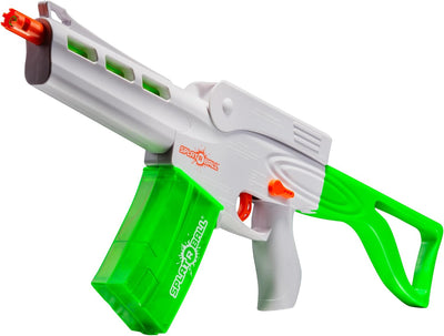 Pistola lanzadora bolas gel pyro brillan oscuridad 210fps