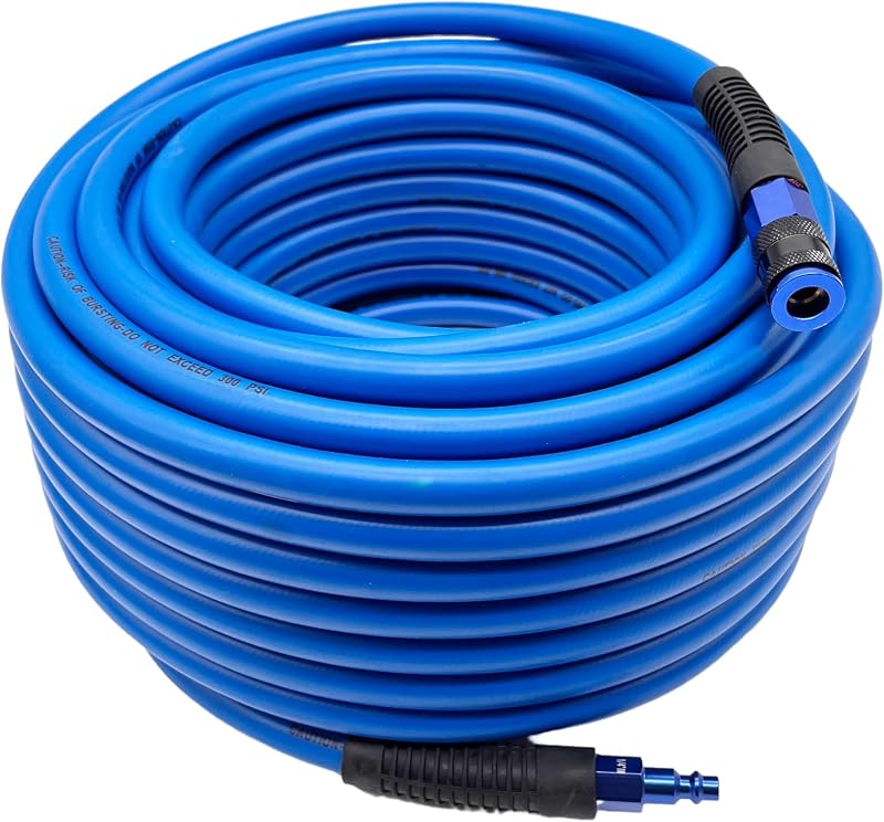 Manguera aire híbrida 3/8pulg 30,5m 300PSI resistente