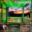 Guirnalda LED 200 luces verdes 66ft impermeables