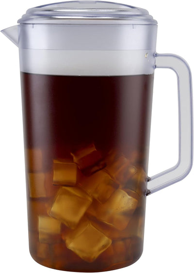 Jarra plástico resistente 1gal transparente sin BPA