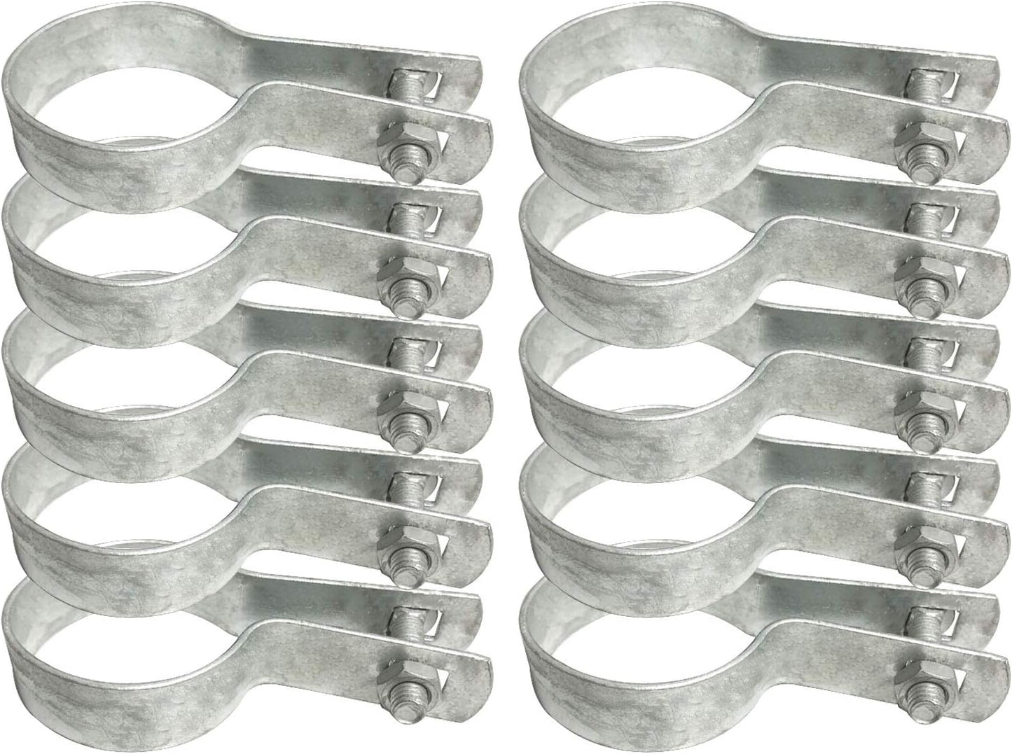 10 Bandas Tensión Valla Cadena 2-3/8" Con Pernos