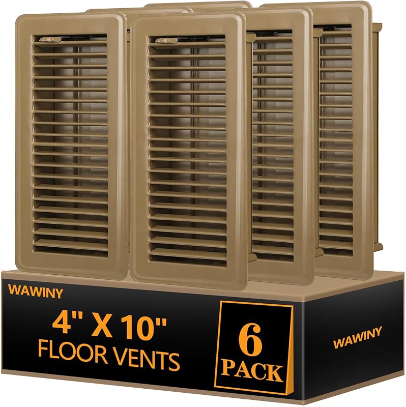 6 Pzas Cubiertas Ventilación Acero Resistentes 4x10"