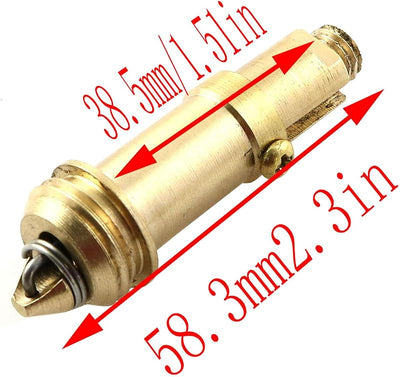 Pop Up Bolt M16x1.5 M8 Lavabo Clic Clack Latón