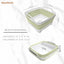 Lavabo plegable 9L con tapón drenaje cocina campamento verde