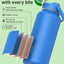 Botella agua aislada acero inox 40oz doble pared sin BPA