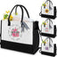 4 Bolsas Lona Mujer Correa Hombro Regalo Navidad