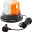 Luz baliza LED ámbar/blanca 12-24V con base magnética