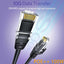 Cable Ethernet Cat6 7pies 10uds 10Gbps cobre puro