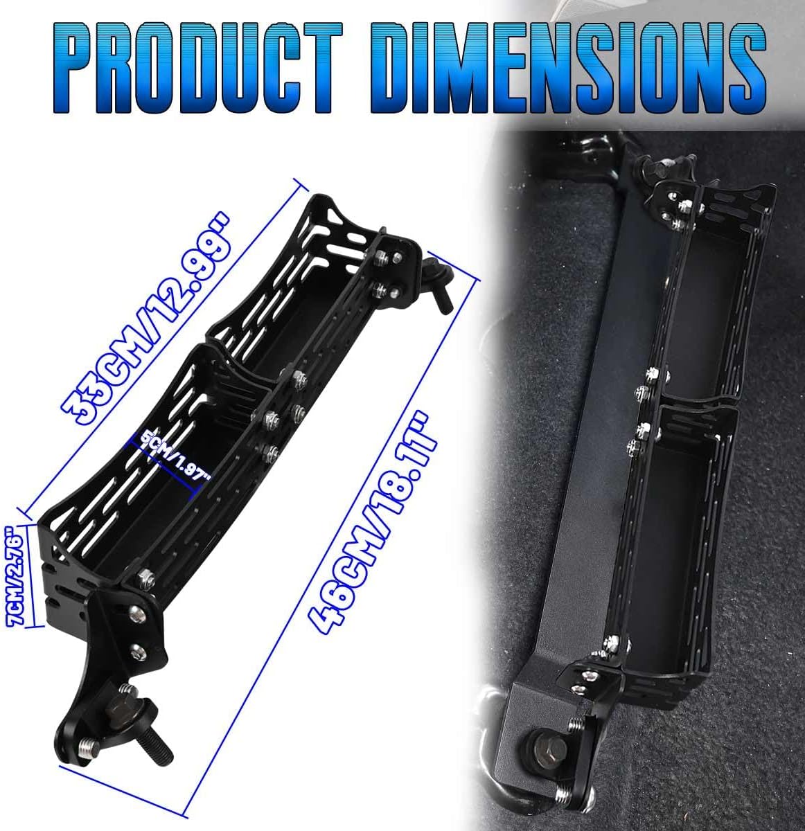 Cesta soportes asiento Toyota 4Runner GX470 03-23 Molle
