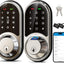 Cerradura inteligente puerta control app níquel