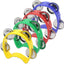 Pack 4 Panderetas Plástico con 4 Cascabeles 4 Colores