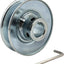 Polea correa V 7/8 pulg acero carbono para A B 5L 4L