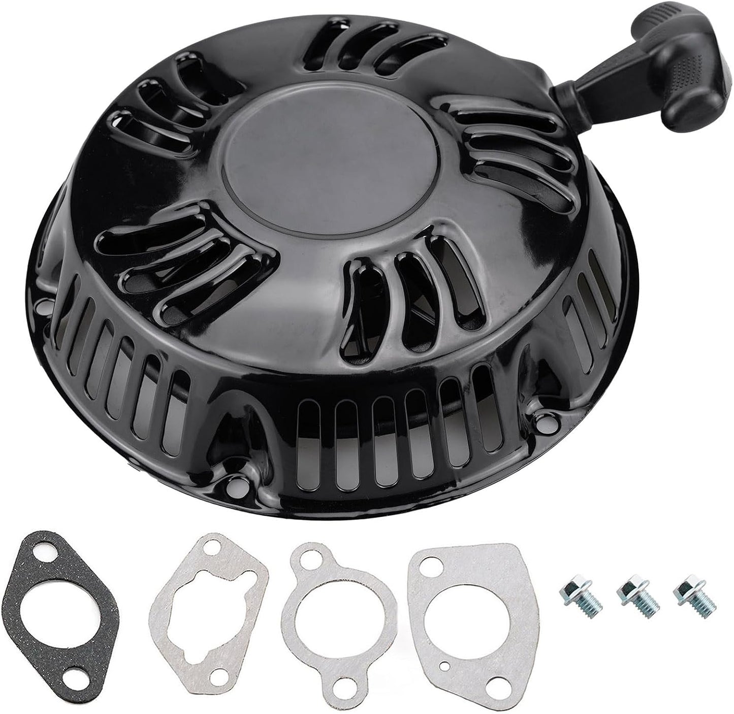 Conjunto arranque retroceso motor Predator 420cc