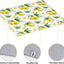 Tapete secado platos microfibra 16x18pulg amarillo