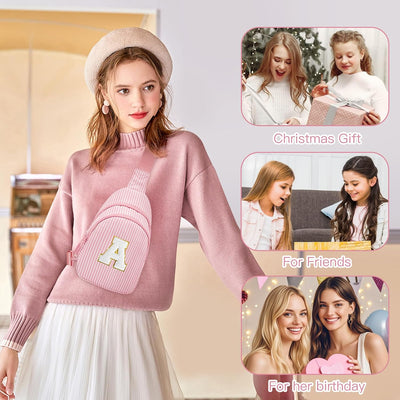 Bolso bandolera para niñas 8-12 años y mujeres