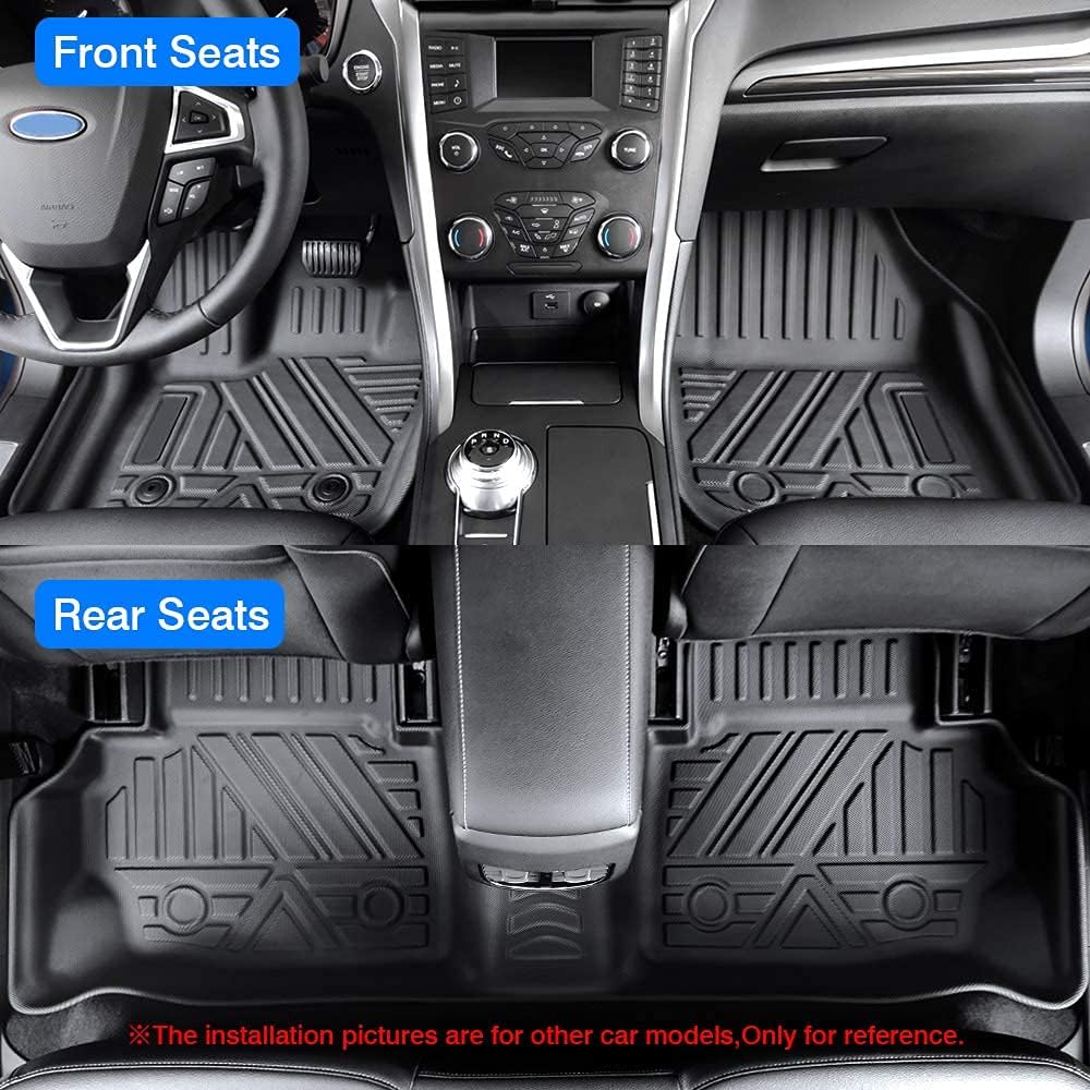 Alfombrillas piso Toyota RAV4 2013-18 2 filas borde alto