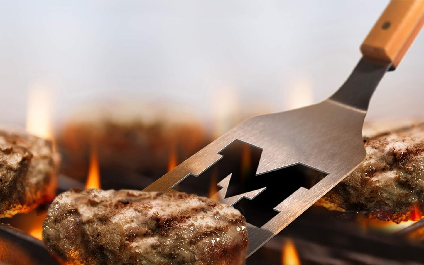 Espátula acero inox para parrilla NCAA
