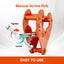 Abrazadera elevación haz 3-9pulg 4400lb capacidad