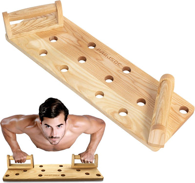 Tablas Push Up madera 10" para entrenamiento en casa
