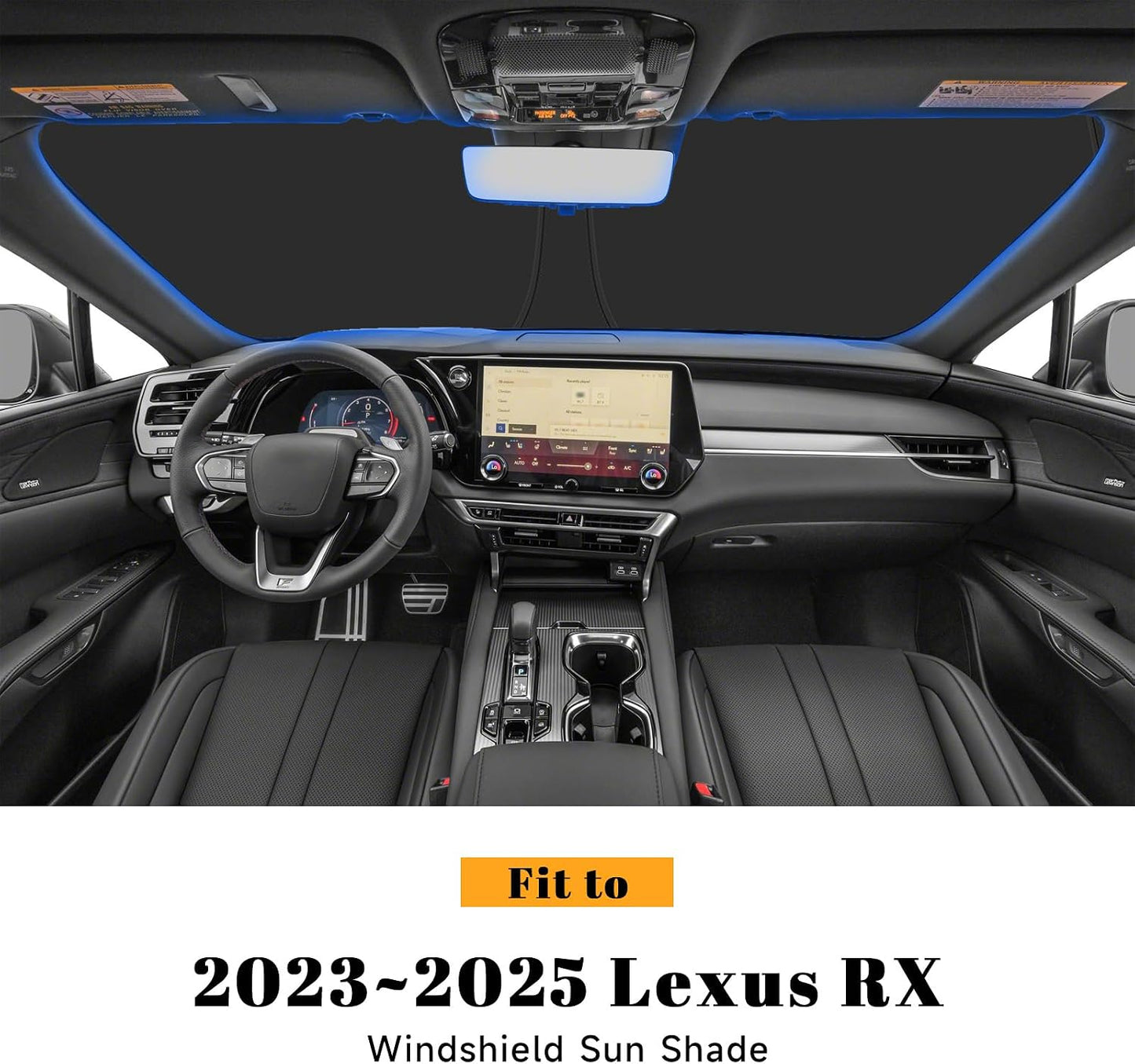 Parasol plegable coche Lexus RX350h 23-26 reflectante