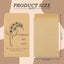 200 Paquetes Semillas Forget Me Not Sobres Kraft Autoadhesivos