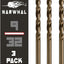 Brocas M35 cobalto para metal 9/32pulg 135grados