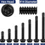 Tornillos chapa autoperforantes acero inox 410 negro 50uds