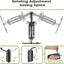 Soporte pared bicicleta giratorio 150° soporta 66lb