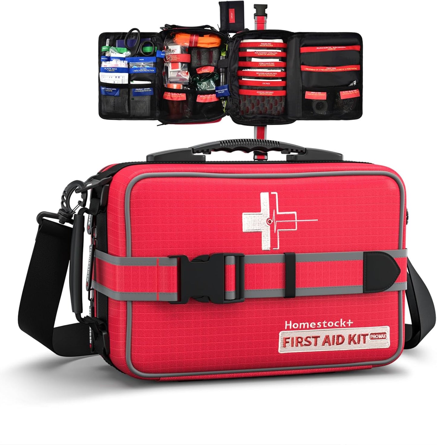 Kit primeros auxilios MOLLE remov. auto camping
