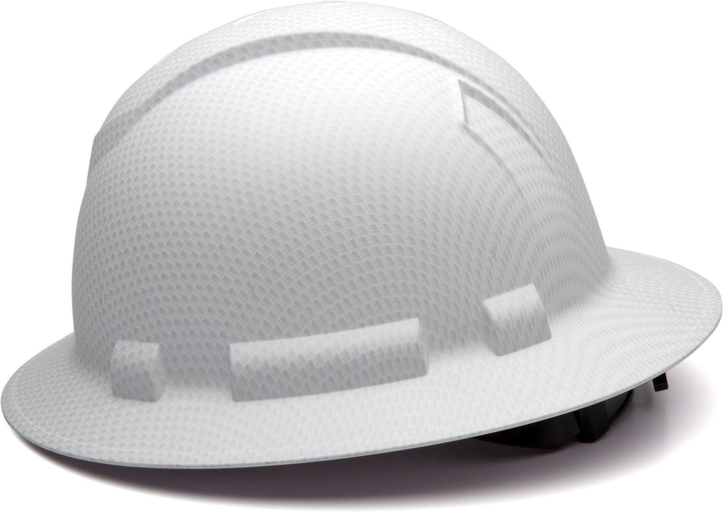 Casco ala completa 4 puntos suspensión trinquete 12 pzas