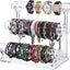 Soporte joyas acrílico 3 niveles desmontable