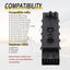 Interruptor asiento eléctrico reclinable Chevy Camaro 10-19