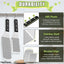 Set 16 accesorios parrilla acero inox espátula ampliada